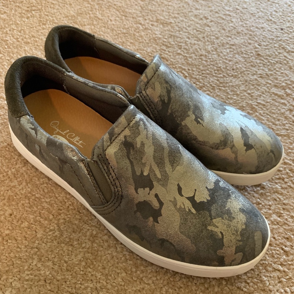 Dr Scholls Army Print Sneakers